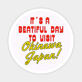 Okinawa Japan. Gift Ideas For The Travel Enthusiast. Magnet